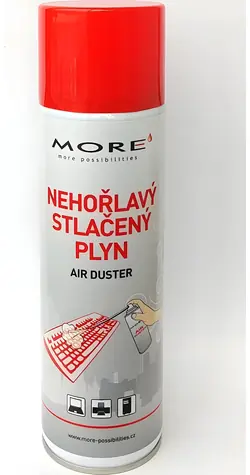 ARMOR Stlačený plyn MORE 400g / Nehořlavý / Nezamrzá / Nekondenzuje