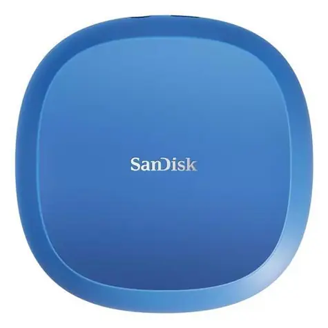 SanDisk Creator Desk Drive modrá / Externí SSD / 4 TB / USB-C 3.2 Gen 2