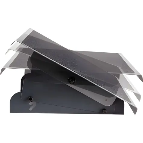 Fellowes Heavy Duty Professional černá / Podložka pod nohy / nastavitelná výška / protiskluzová / ocel