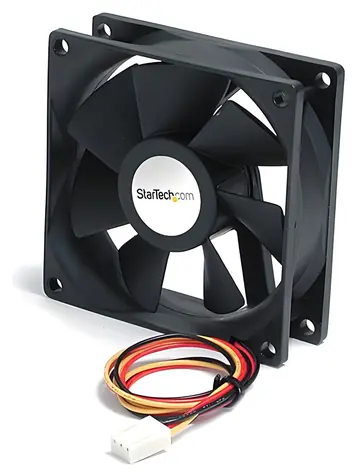 StarTech Tichý ventilátor 92 mm černá / Ventilátor / TX3 / MTBF 50 000 h / -10 až 80 °C