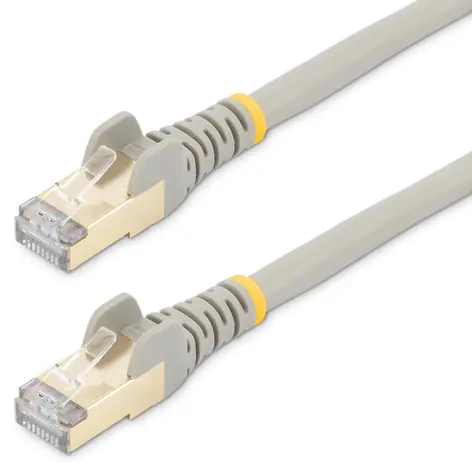 StarTech CAT6A 7m šedá / Síťový kabel / stíněný / RJ-45 / PoE