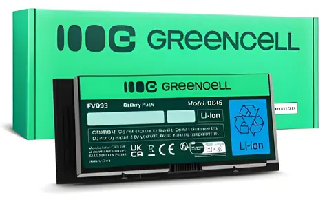 Green Cell Baterie pro Dell Precision M4600 M4700 M4800 M6600 M6700 / 11,1 V / 4400 mAh