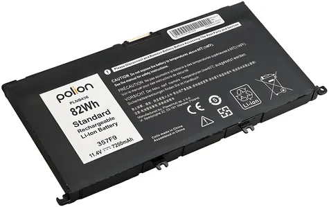 TRX Polion 357F9 / Baterie pro notebook Dell / Inspiron 15 7557, 7559, 7567, 3779 / Li-Ion 7200 mAh / neoriginální