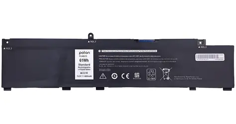 TRX Polion MV07R / Baterie pro notebooky Dell / G3 15 3700, 3790, G5 15 5500, 5505 / 4000 mAh / 61 Wh / neoriginální