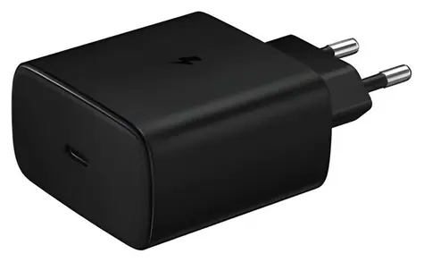 Samsung EP-TA845XBE černá (pošk. balení) / Cestovní nabíječka + kabel / USB-C 45W / USB-C-USB-C