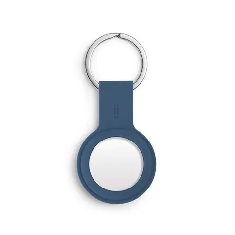 Aiino GiGiTag Twilight Blue / Silikonové pouzdro / Apple AirTag / s přívěskem na klíče
