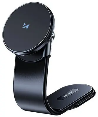 Wozinsky WCZ2Y2S černá / Držák telefonu do auta / Magnetický / MagSafe / Indukční nabíjení 15W