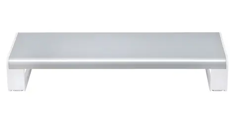 StarTech Ergonomický stojan na monitor stříbrná / Stojan na monitor / nosnost 15 kg / 220x545x90 mm