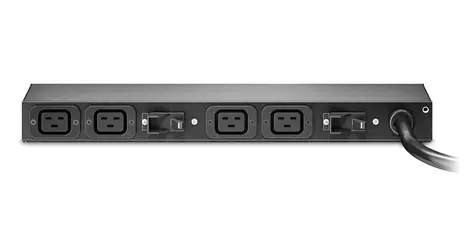 APC Rack PDU Basic 0-1U černá / Rozvodný panel PDU / 32 A / 4x C19 / 200-240 V / 7680 W