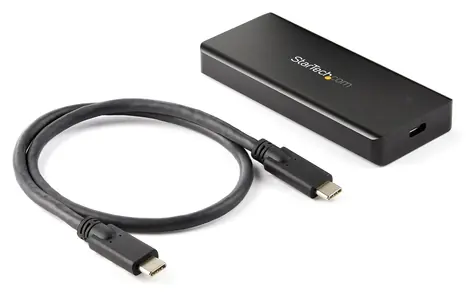 StarTech Box pro M.2 NVMe SSD černá / Externí box / USB-C / 10 Gbps / IP67