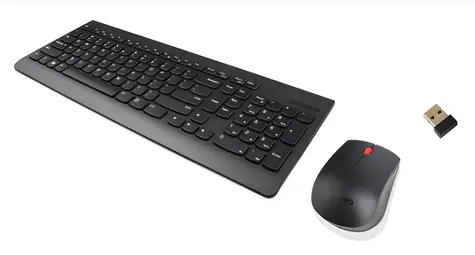 Lenovo 510 černá / Bezdrátový set klávesnice a myši / USB-A RF přijímač / 2 x AA baterie
