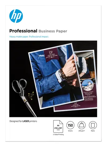 HP LaserJet / Fotopapír / matný / A4 / 200 g/m2 / 150 listů