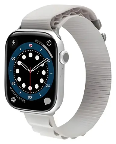 Aiino Vertical Band Sand / Řemínek pro Apple Watch / 42-49 mm / Series 1-10