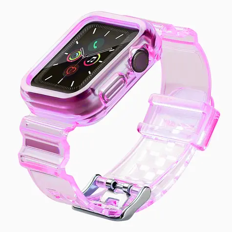 Hurtel silikonový řemínek červená / Řemínek / Apple Watch 38 mm / Silikon