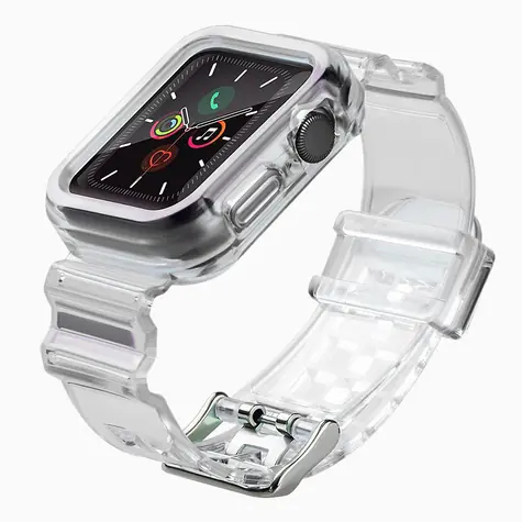 Hurtel Silicone Strap Set pro Apple Watch 42 mm černá / Řemínek