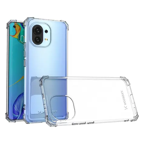 Wozinsky Anti Shock pro Xiaomi Mi 11 transparentní / Pouzdro / Vojenský standard odolnosti