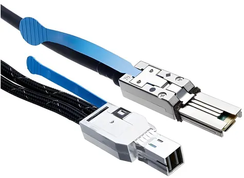 HPE Mini-SAS HD na Mini-SAS 2m / Kabel / Externí SAS / pro LTO pásky a HBA E208e-p, H241