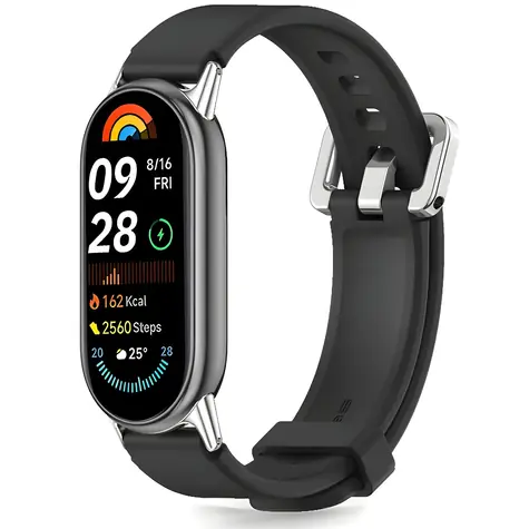 Tech-Protect IconBand Classic černá / Řemínek / pro Xiaomi Smart Band 8, 9, 10 / NFC