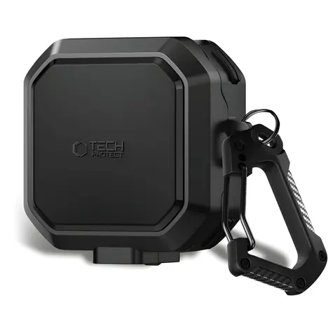 Tech-Protect Carbonox MagSafe černá / Pouzdro / Samsung Galaxy Buds 4 / 4 Pro