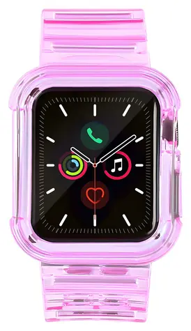 Hurtel silikonový řemínek červená / Řemínek / Apple Watch 40 mm / Silikon