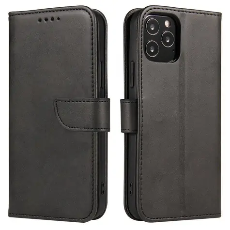 Hurtel Magnet Case černá / Flipové pouzdro se stojánkem / Vivo Y51 2020, Y51A