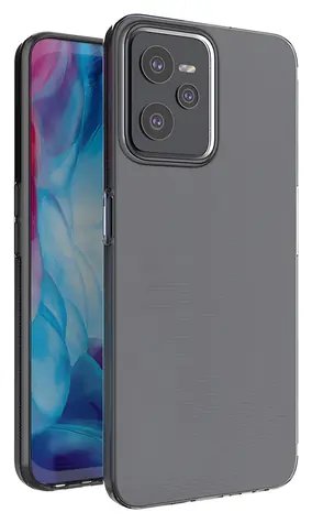Hurtel Ultra Clear 0,5 mm Realme C35 transparentní / Kryt na telefon / Tenký silikon