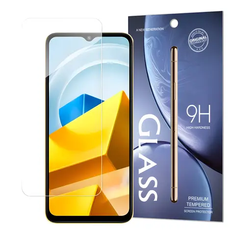 Hurtel Tvrzené sklo pro Xiaomi Poco M5 / Ochranné sklo / 9H