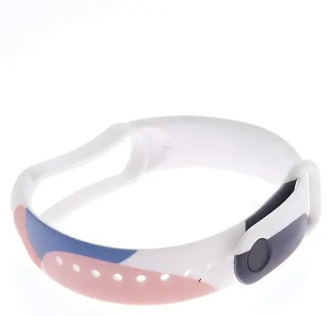 Hurtel Silikonový řemínek Moro pro Xiaomi Mi Band 3/4 vzor 10 / Řemínek / Silikon