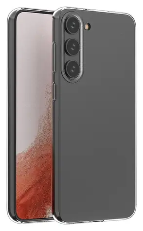Hurtel Ultra Clear čirá / Ochranný kryt / Ultratenký 0,5 mm / Samsung Galaxy S23+
