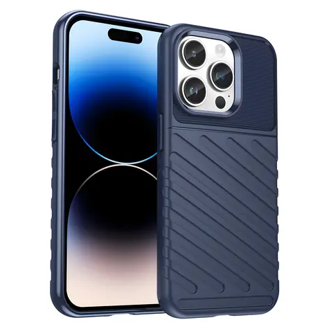 Hurtel Thunder Case iPhone 14 Pro modrá / Kryt / Apple iPhone 14 Pro / Odolný