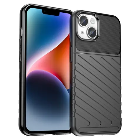 Hurtel Thunder Case černá / Kryt / Apple iPhone 14 Plus / Odolný / Armor