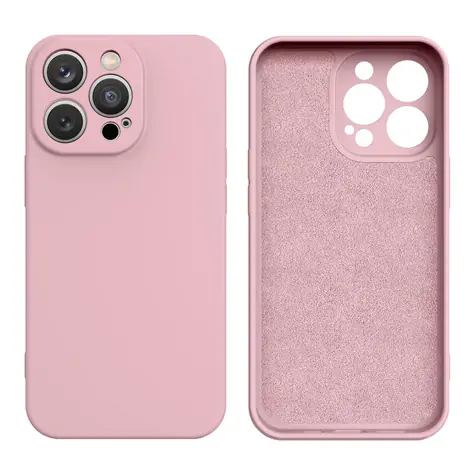 Hurtel Silicone Case růžová / Kryt / Apple iPhone 14 Plus / Silikon