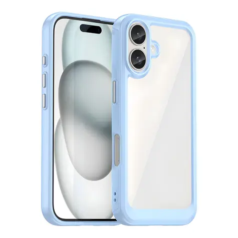 Hurtel Outer Space Case modrá / Kryt / Gelový rámeček / Apple iPhone 16