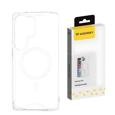 Wozinsky Clear Corner Case MagSafe čirá / Kryt / Samsung Galaxy S24 FE