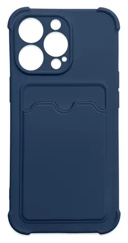 Hurtel Card Armor Case tmavě modrá / Pouzdro / s kapsou na kartu / pro Xiaomi Redmi Note 9
