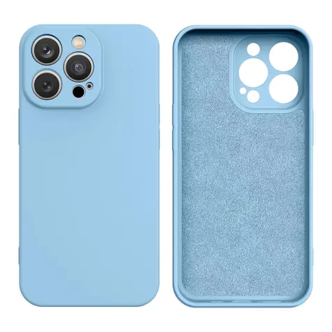 Hurtel Silicone Case pouzdro pro Apple iPhone 14 Plus světle modrá / Pouzdro / Silikonové