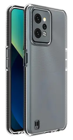 Hurtel Spring Case pouzdro pro Realme C31 černá / Pouzdro / Rámeček / Silikonové