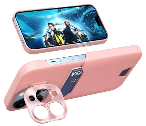 Hurtel Leather Stand Case pro Samsung Galaxy S23 růžová / Pouzdro / Kožené / Peněženka / Stojánek
