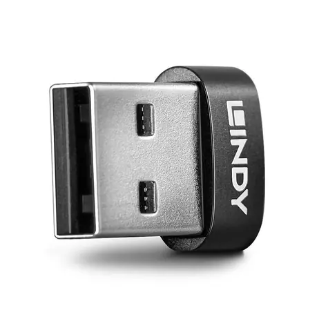 Lindy USB-A - USB-C černá / Adaptér / USB 2.0 / 480 Mbit/s