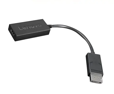 Lenovo adaptér DisplayPort na HDMI 2.0b černá / Redukce / 4K 60Hz / 0,225 m