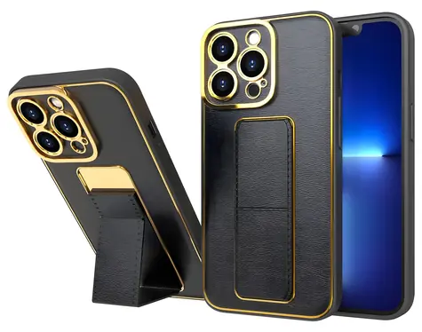 Hurtel Kickstand Case černá / Kryt / Samsung Galaxy A13 / silikonový se stojánkem