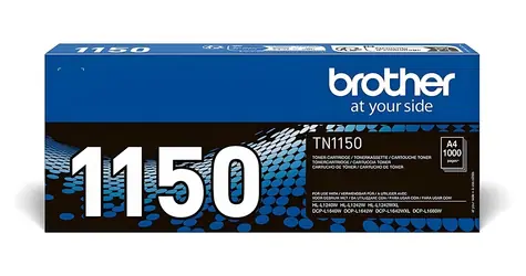 Brother TN-1150 černá / Toner / Originál / DCP-L1640W, DCP-L1642W, DCP-L1660W, HL-L1240W, HL-L1242W