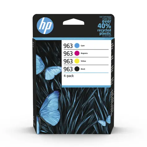 HP 963 multipack (6ZC70AE) / Inkoustová kazeta / 5 ks / pro OfficeJet Pro 9010, 9013, 9015e, 9020