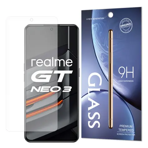 Hurtel Tvrzené sklo pro Realme GT Neo 3 / Ochranné sklo / 9H