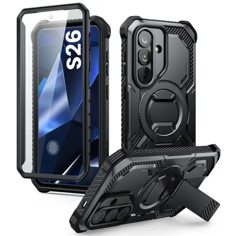 Supcase ArmorBox Mag černá / Ochranný kryt / pro Samsung Galaxy S26 / MagSafe