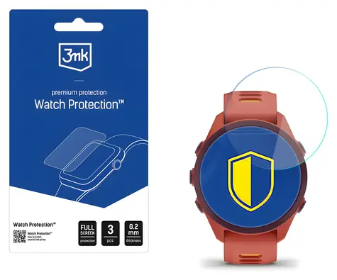3mk Watch Protection FlexibleGlass / Hybridní sklo / Garmin Forerunner 70 / 170 / 170 Music