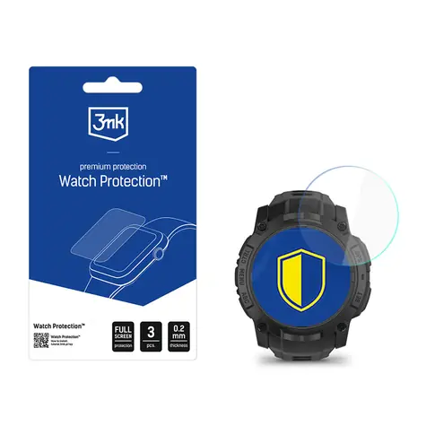 3mk Watch Protection FlexibleGlass / Ochranné sklo / pro Garmin Instinct 3 Tactical Edition 50mm