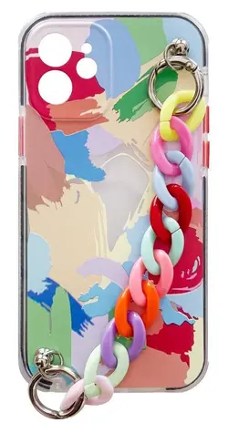 Hurtel Color Chain Case vícebarevná (4) / Kryt / Xiaomi Redmi Note 10 / Redmi Note 10S