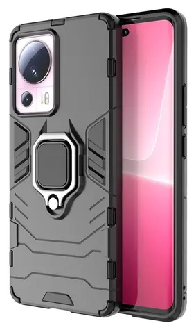 Hurtel Ring Armor Case černá / Ochranný kryt / Xiaomi 13 Lite / Magnetický kroužek