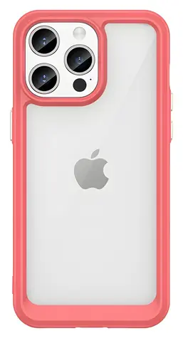 Hurtel Outer Space červená / Pouzdro / Apple iPhone 15 Pro / Vyztužené